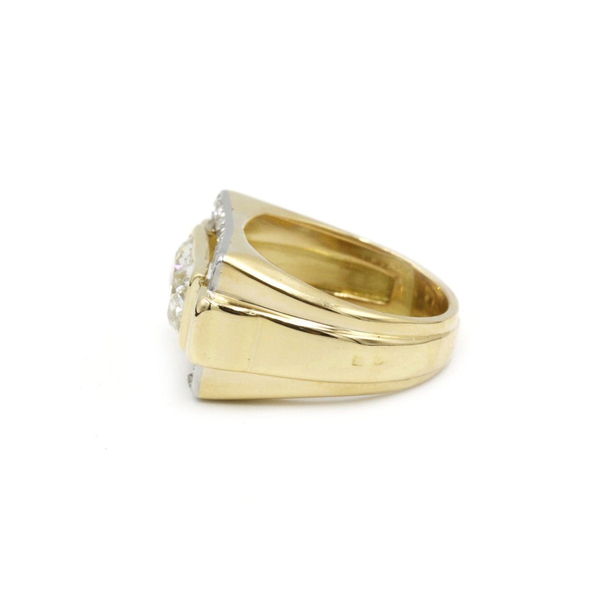 Bague - Or, Platine et Diamants - Castafiore