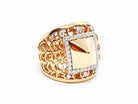 Bague Or rose Diamant - Castafiore