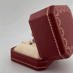 Bague Panthère CARTIER "Massai" en or blanc, diamants et émeraudes - Castafiore