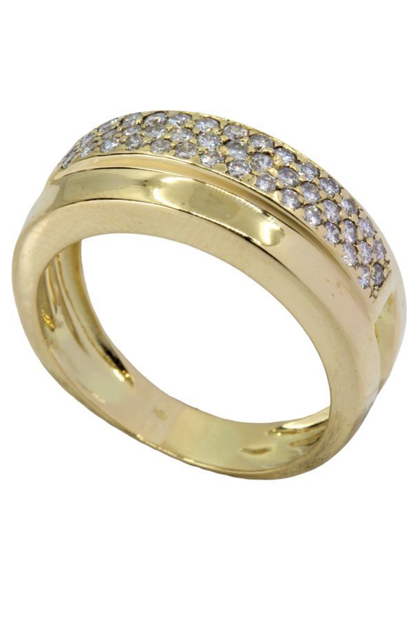 BAGUE PAVAGE DIAMANTS - Castafiore
