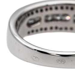 Bague Pavée en or blanc et diamants - Castafiore