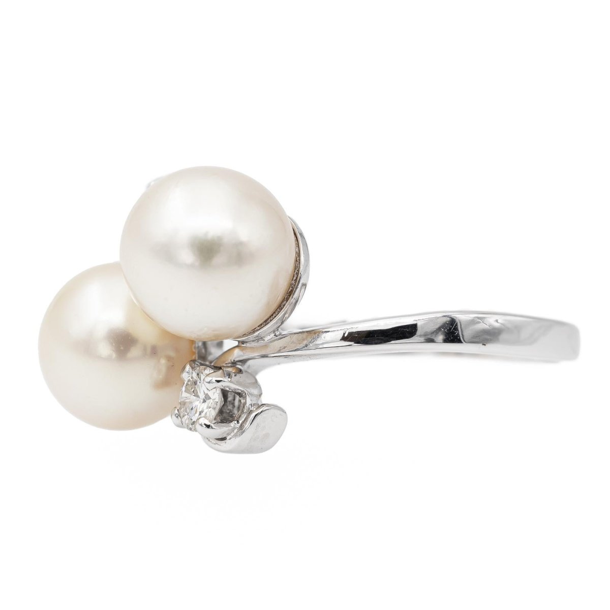 Bague Perle en or blanc Perle - Castafiore