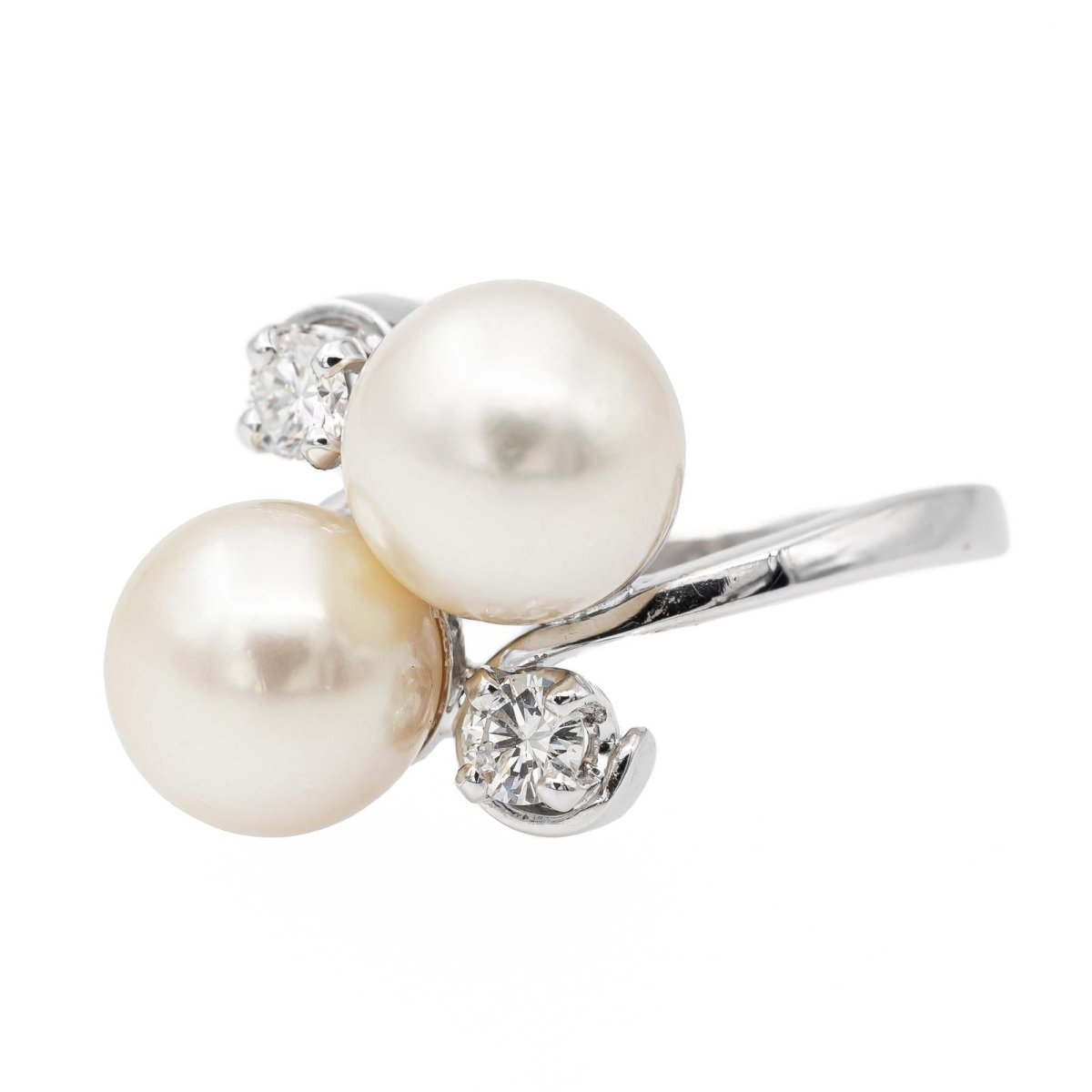 Bague Perle en or blanc Perle - Castafiore