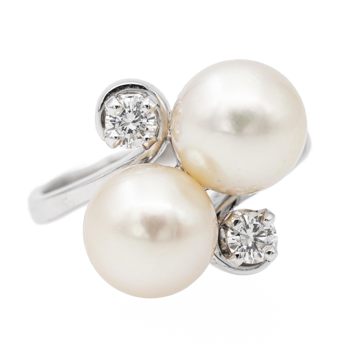 Bague Perle en or blanc Perle - Castafiore