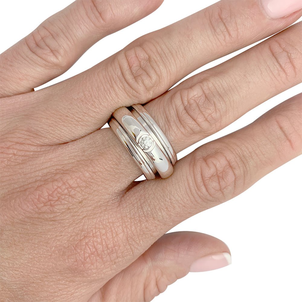 Bague Piaget "Possession" en or blanc, diamant - Castafiore