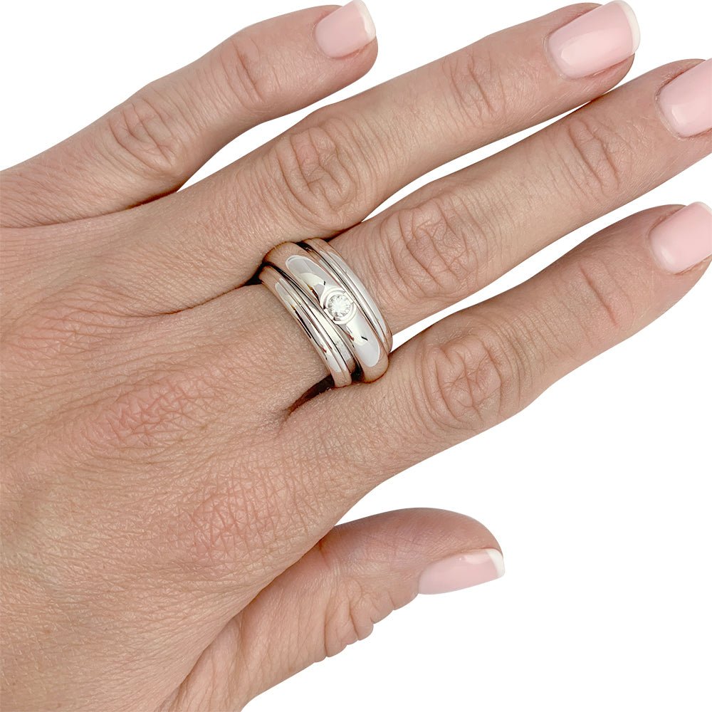 Bague Piaget "Possession" en or blanc, diamant - Castafiore