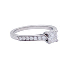 Bague PIAGET Solitaire "Limelight" platine et diamants. - Castafiore