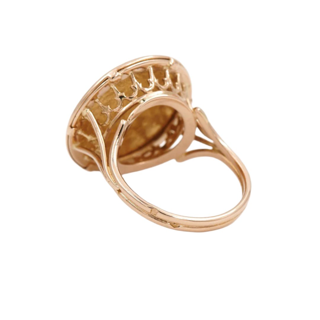 Bague Pièce Or jaune - Castafiore