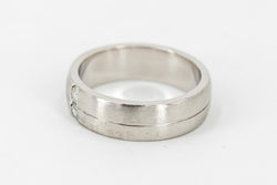 Bague Platine Diamant - Castafiore