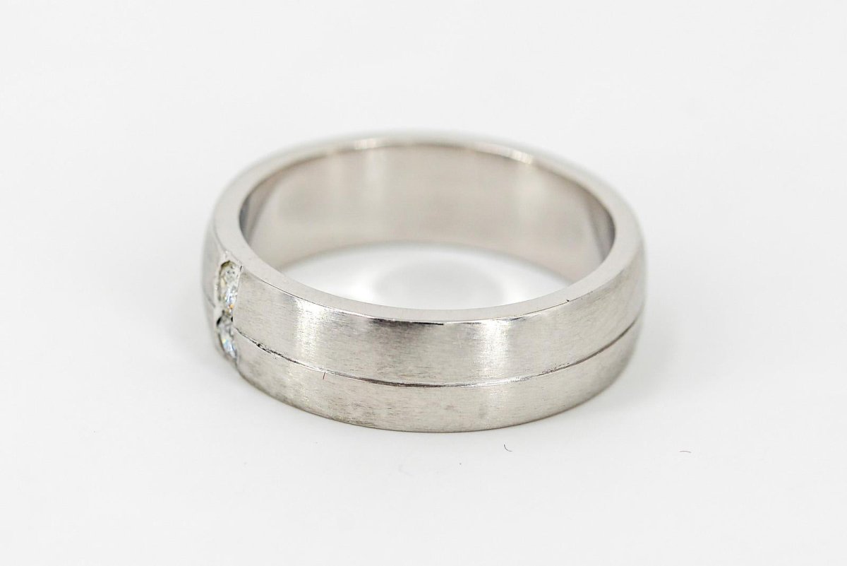Bague Platine Diamant - Castafiore
