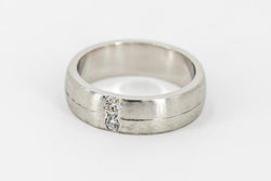 Bague Platine Diamant - Castafiore