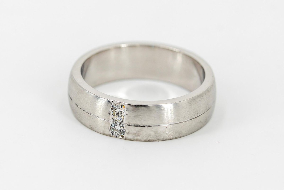 Bague Platine Diamant - Castafiore