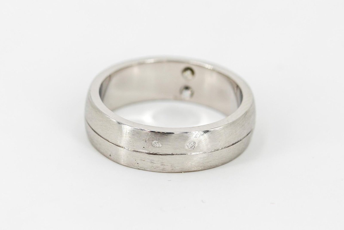 Bague Platine Diamant - Castafiore