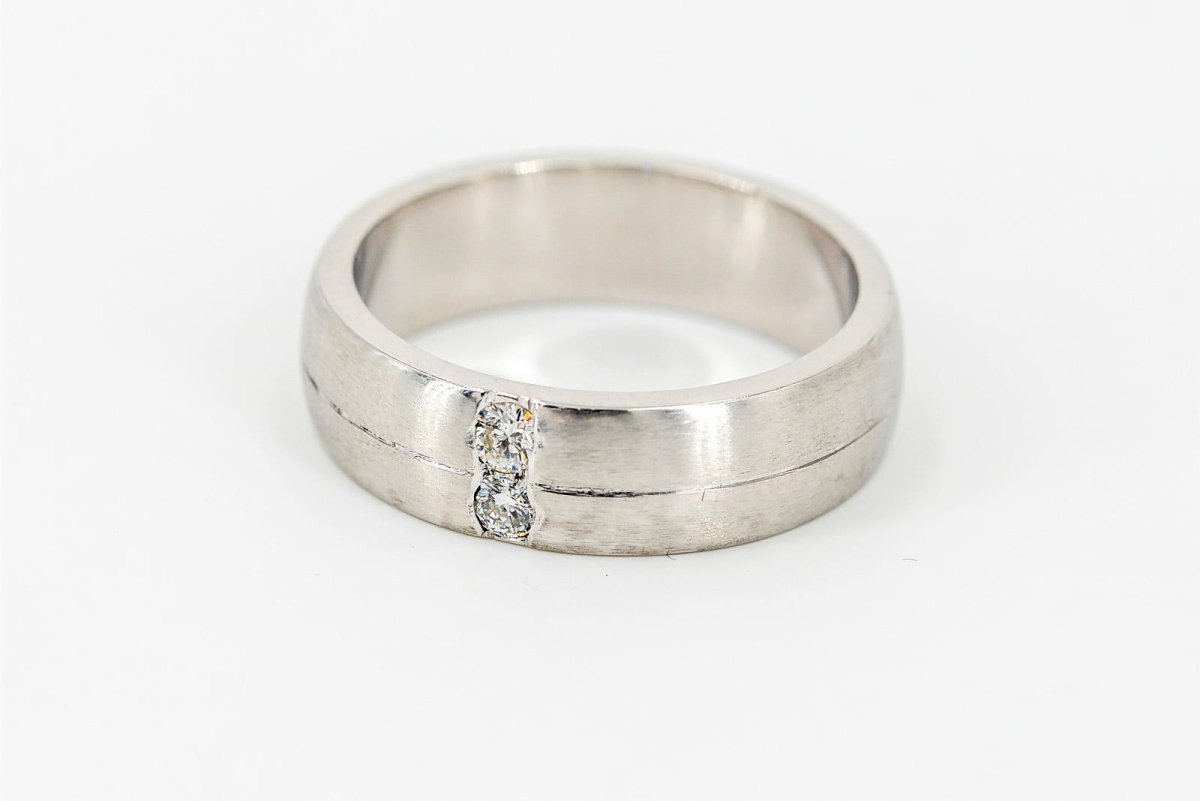 Bague Platine Diamant - Castafiore