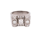 Bague platine et diamant - Castafiore