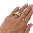 Bague Poiray,"Symbole", trois ors - Castafiore