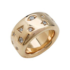 Bague Pomellato, "Iconica", or rose, diamants - Castafiore