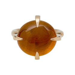 Bague POMELLATO "Veleno" or rose et citrine - Castafiore