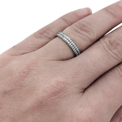 Bague REPOSSI, "Berbère", or blanc et diamants - Castafiore