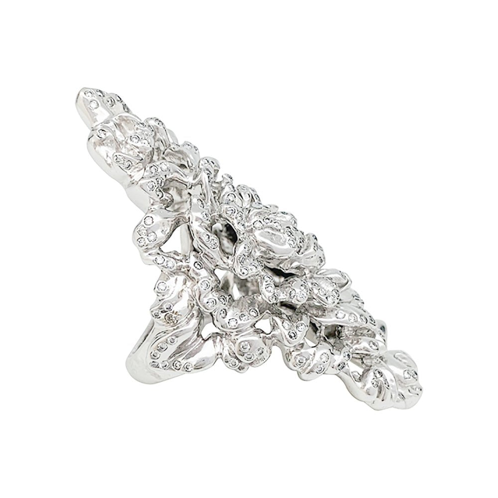 Bague REPOSSI "Nérée" en or blanc et diamants - Castafiore