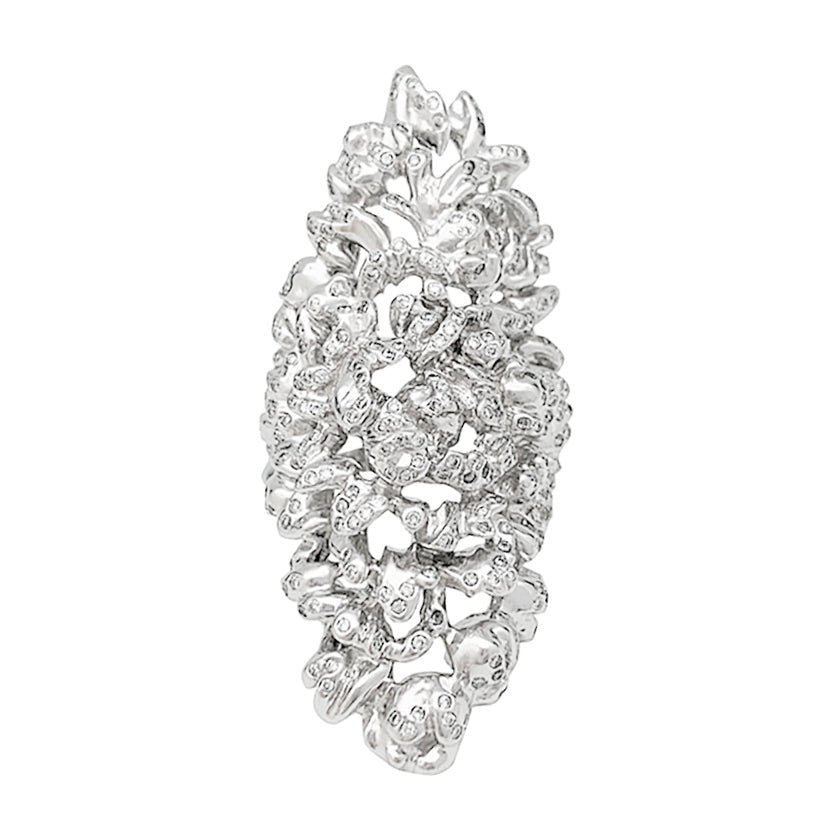 Bague REPOSSI "Nérée" en or blanc et diamants - Castafiore