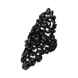 Bague REPOSSI "Nérée" en or blanc noirci et diamants - Castafiore