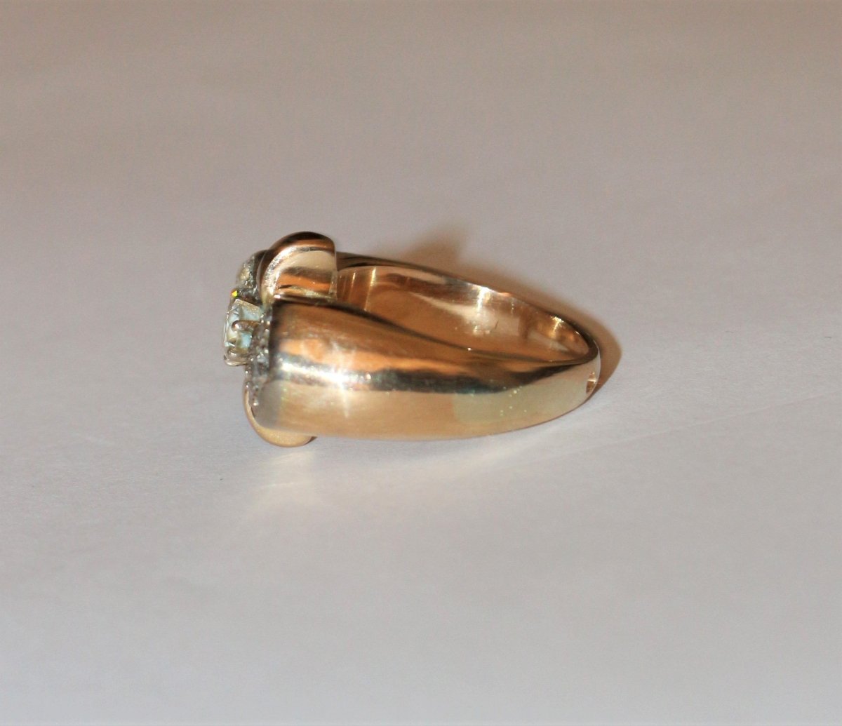 Bague Rétro 1940 Noeud - Castafiore