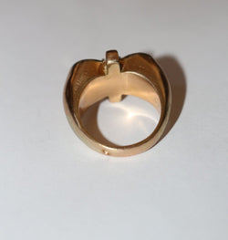 Bague Rétro 1940 Noeud - Castafiore