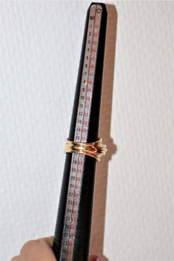 Bague Rétro Trilogie De Diamants - Castafiore