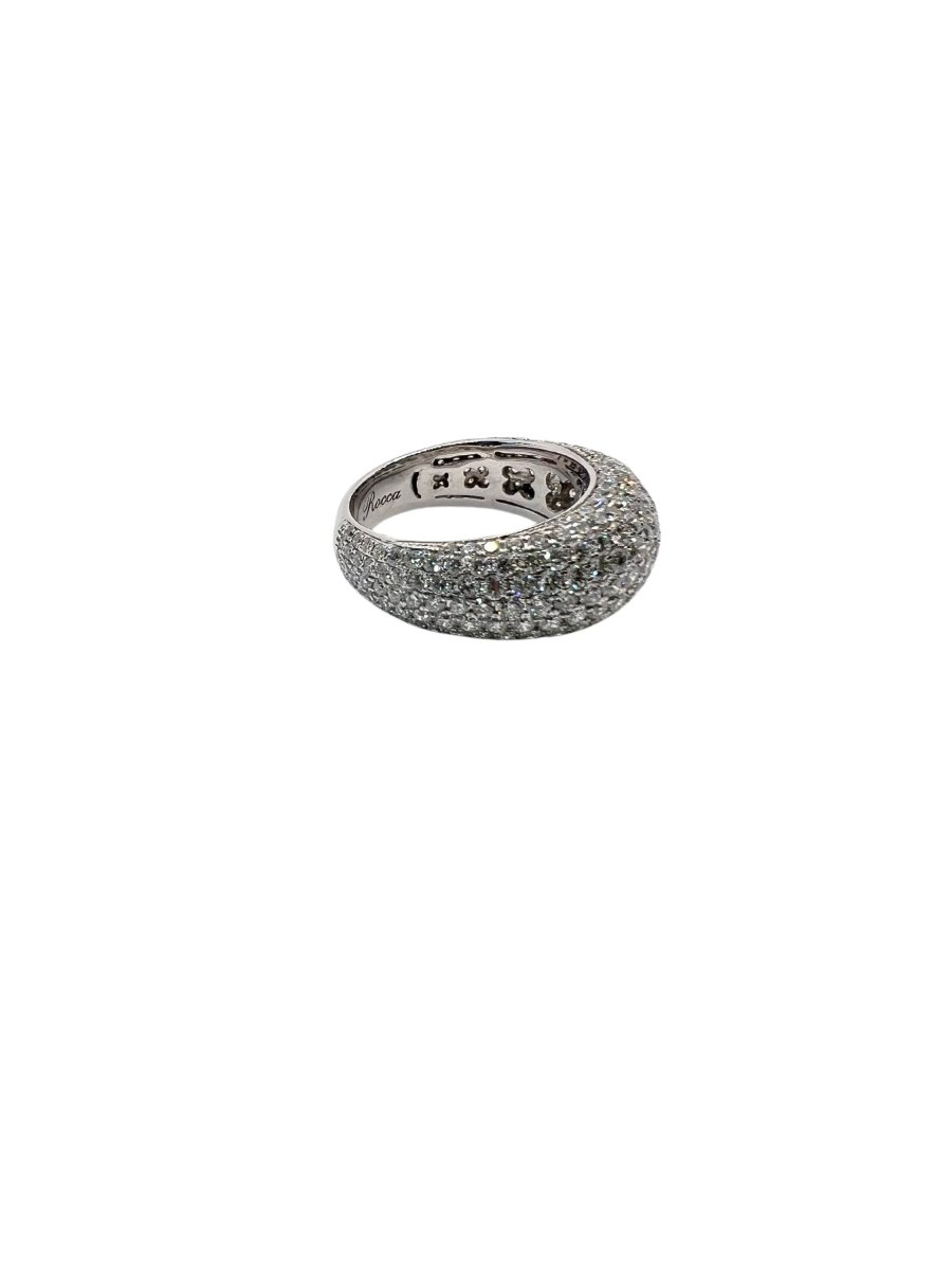 Bague ROCCA en or blanc et diamant - Castafiore