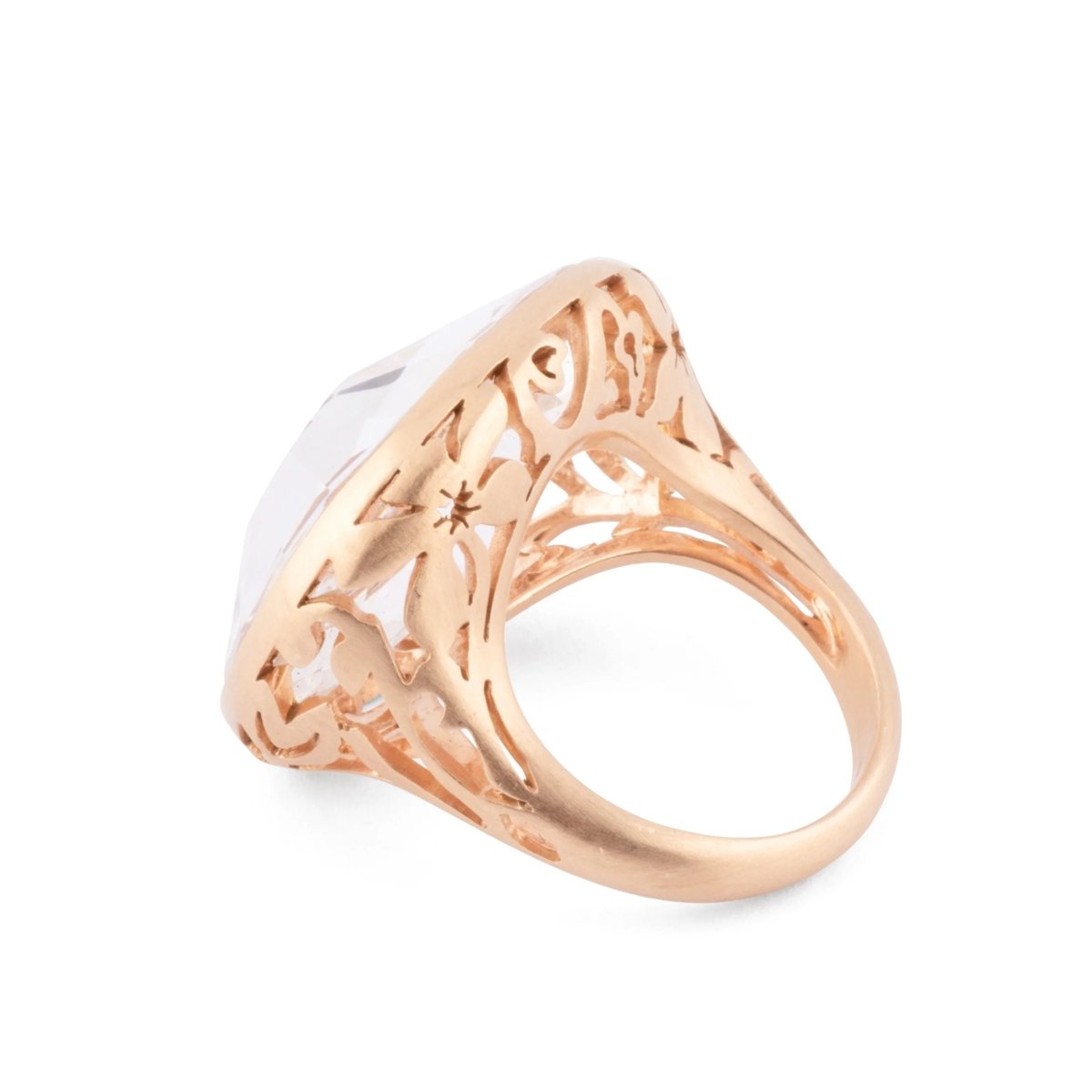 Bague signée Pomellato, Arabesque en or rose - Castafiore