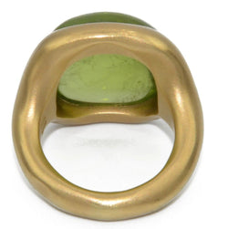 Bague signée Pomellato ornée d'un péridot - Castafiore