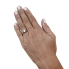 Bague solitaire 1 carat E/VS1 en or blanc et diamants - Castafiore