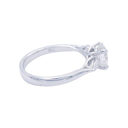 Bague solitaire 1,08 carat G Pur 10x - Castafiore