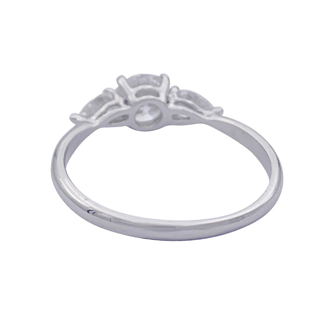 Bague solitaire accompagné - Castafiore