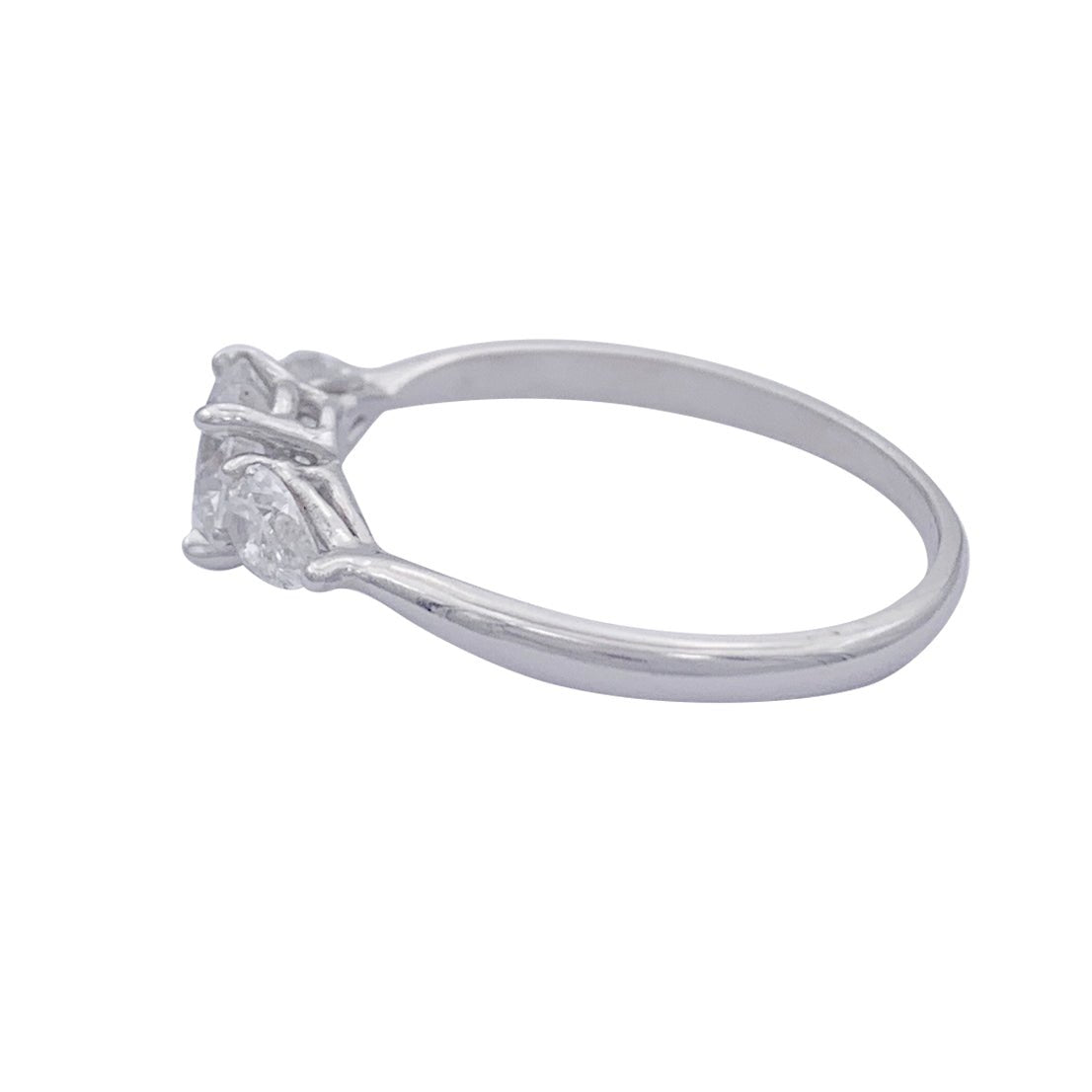 Bague solitaire accompagné - Castafiore