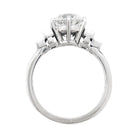 Bague solitaire diamant 2,06 carats en or blanc - Castafiore