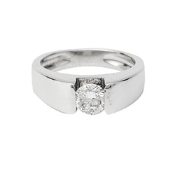 Bague solitaire diamant - Castafiore