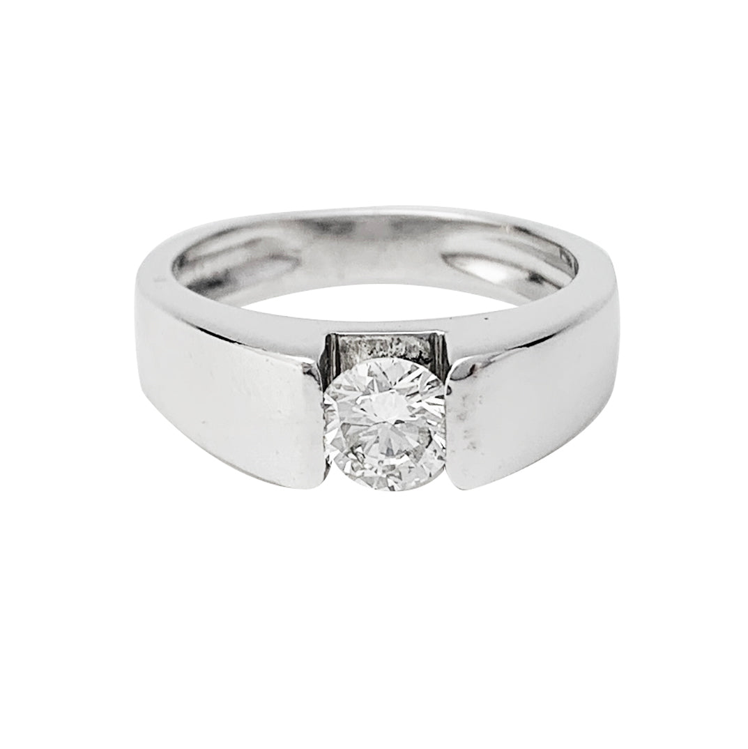 Bague solitaire diamant - Castafiore