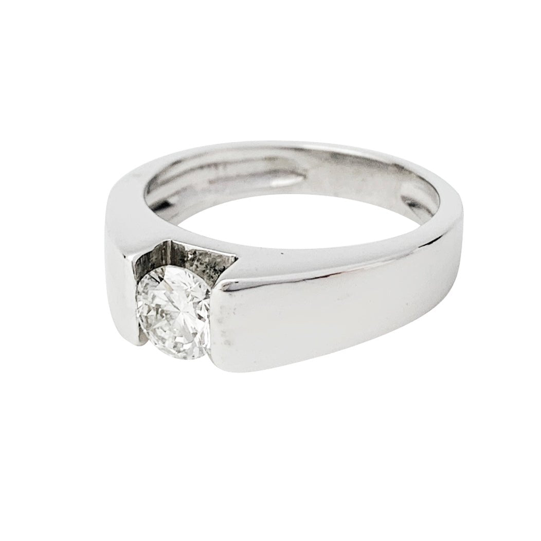 Bague solitaire diamant - Castafiore
