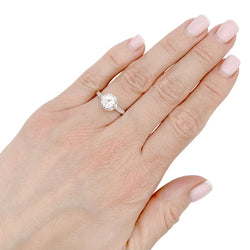 Bague solitaire diamant - Castafiore