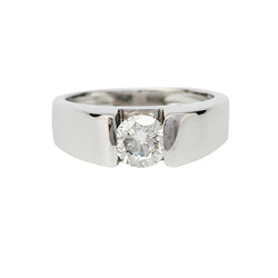 Bague solitaire diamant - Castafiore