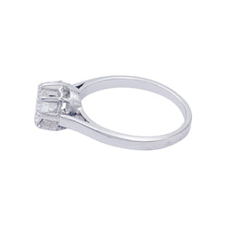 Bague solitaire diamant - Castafiore