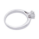 Bague solitaire en or blanc, diamant 0,73 carat - Castafiore