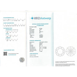 Bague solitaire en or blanc, diamant 1,36 carat - Castafiore