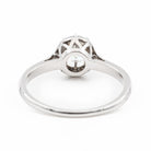 Bague Solitaire en or blanc et diamant - Castafiore