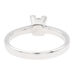 Bague Solitaire en or blanc et diamant - Castafiore