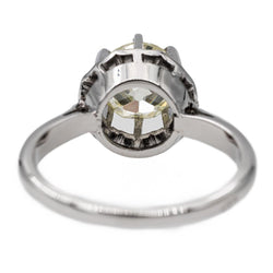 Bague Solitaire en or blanc et diamant - Castafiore