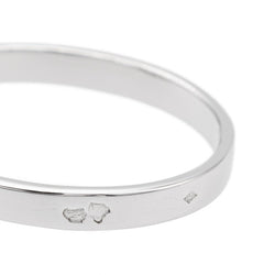 Bague Solitaire en or blanc et diamant - Castafiore