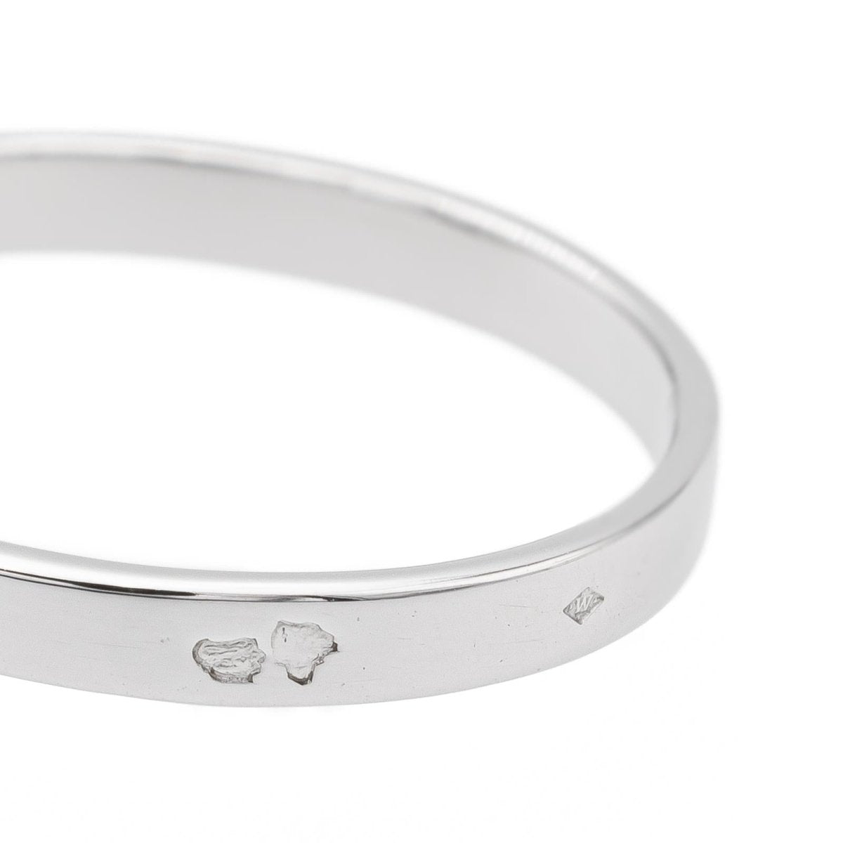 Bague Solitaire en or blanc et diamant - Castafiore